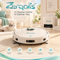 Zerqalis™ Smart Robot Vacuum & Mop with Docking Station — main design